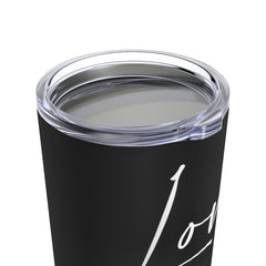 Love Freely - Black Tumbler 20oz