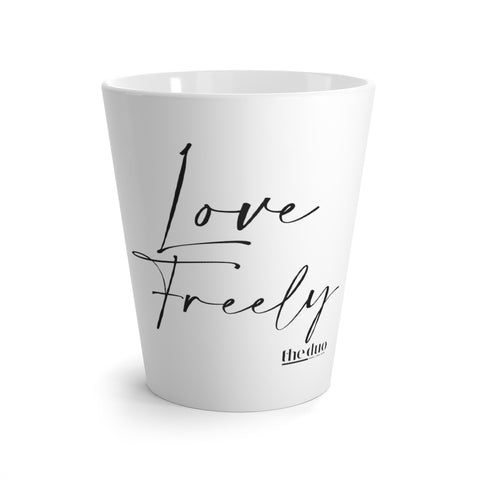 Love Freely - Latte Mug