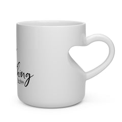 Love Over Everything - Heart Shape Mug