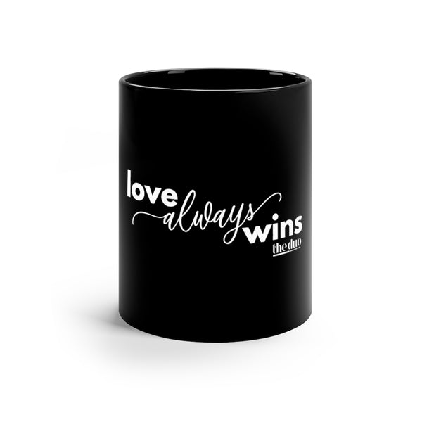 WIN at ALL costs! - 11oz Black Mug – LunaVeeLux
