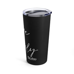 Love Freely - Black Tumbler 20oz