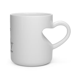 Love Freely - Heart Shape Mug