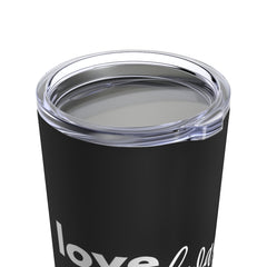 Love Always Wins - Black Tumbler 20oz