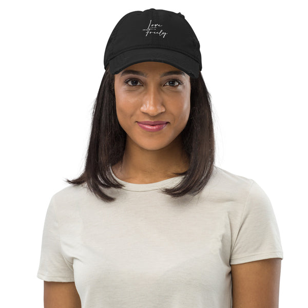 Love Freely - Distressed Dad Hat