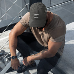 The Duo Signature - Distressed Dad Hat