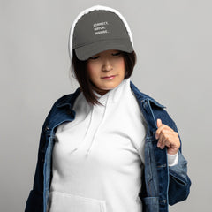 The Duo Signature - Distressed Dad Hat