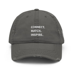 Connect Match Inspire Distressed Dad Hat
