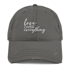 Love Over Everything - The Duo Distressed Dad Hat