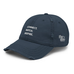 Connect Match Inspire Distressed Dad Hat