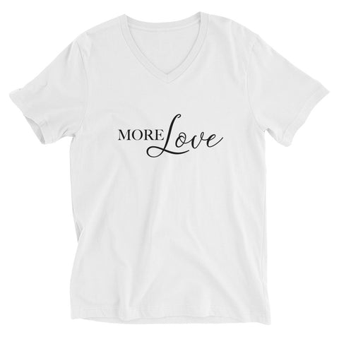 More Love - The Duo Unisex Short Sleeve V-Neck T-Shirt