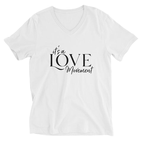 Love Movement - The Duo Unisex Short Sleeve V-Neck T-Shirt