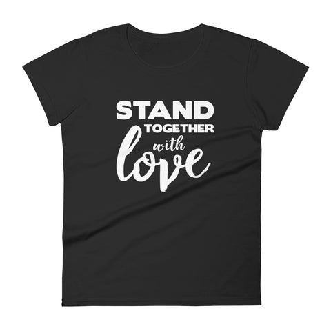Stand Together - The Duo Women's short sleeve t-shirt (Dark Colors)