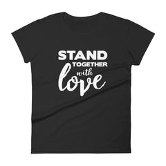 Stand Together - The Duo Women's short sleeve t-shirt (Dark Colors)