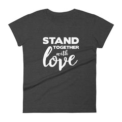 Stand Together - The Duo Women's short sleeve t-shirt (Dark Colors)
