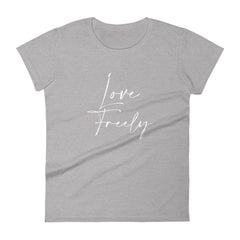 Love Freely - The Duo Women's short sleeve t-shirt (Dark Colors)