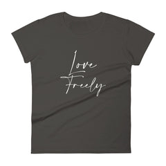 Love Freely - The Duo Women's short sleeve t-shirt (Dark Colors)