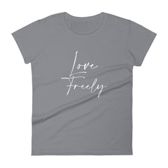 Love Freely - The Duo Women's short sleeve t-shirt (Dark Colors)
