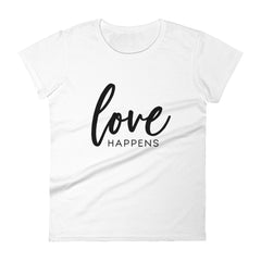 Love Happens - The Duo Women's short sleeve t-shirt