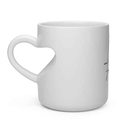 Love Freely - Heart Shape Mug