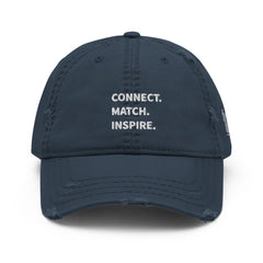 Connect Match Inspire Distressed Dad Hat