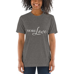 More Love - Short sleeve t-shirt (Grey)