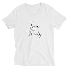 Love Freely - The Duo Unisex Short Sleeve V-Neck T-Shirt