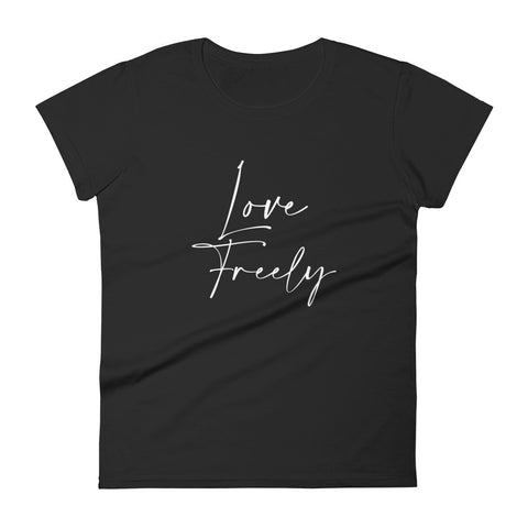 Love Freely - The Duo Women's short sleeve t-shirt (Dark Colors)