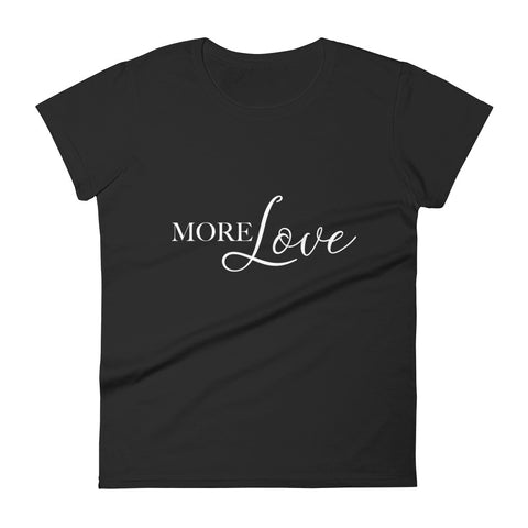 More Love  - The Duo Women's short sleeve t-shirt (Dark Colors)