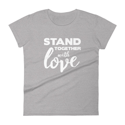 Stand Together - The Duo Women's short sleeve t-shirt (Dark Colors)