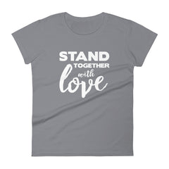 Stand Together - The Duo Women's short sleeve t-shirt (Dark Colors)