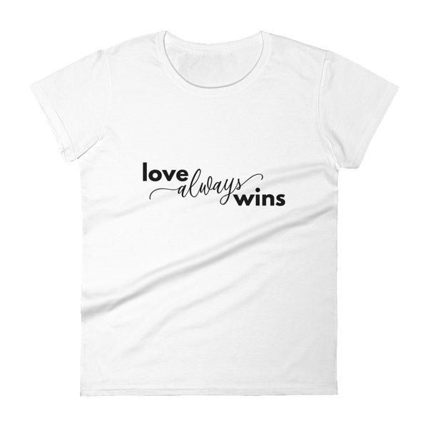 Love Always Wins - The Duo Women's short sleeve t-shirt